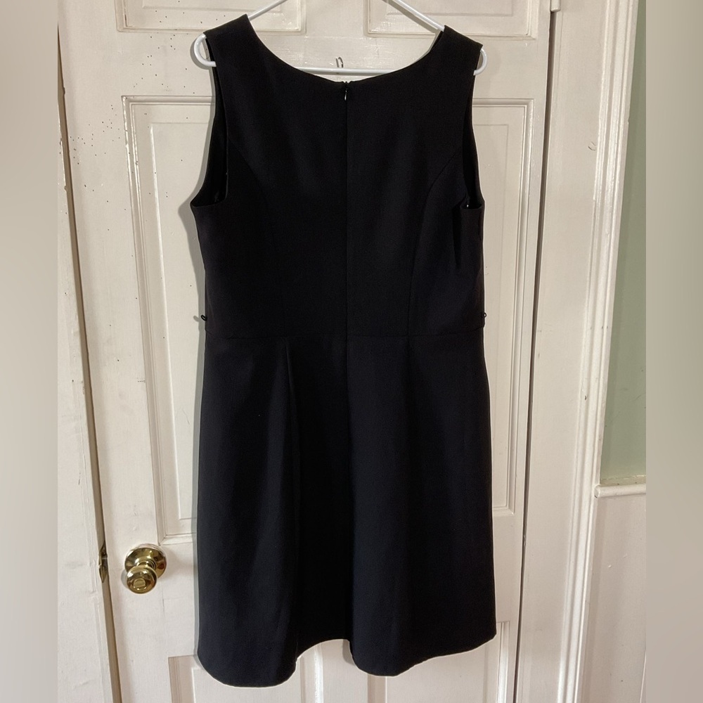 🍁Women’s Elegant Black AGB Petite Sleeveless Dress size 16P - Picture 5 of 6